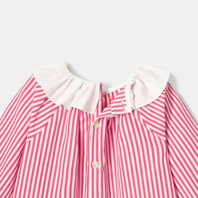 Baby girl striped blouse