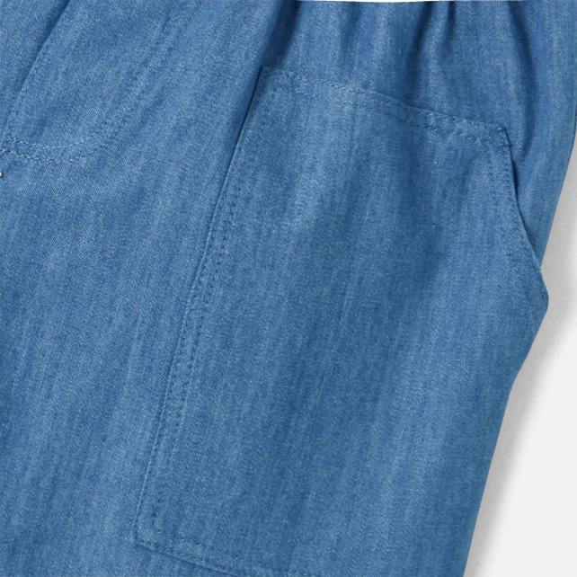 Baby boy chambray trousers