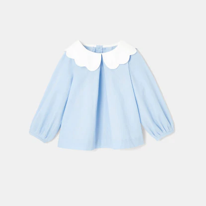 Baby girl cotton thread blouse