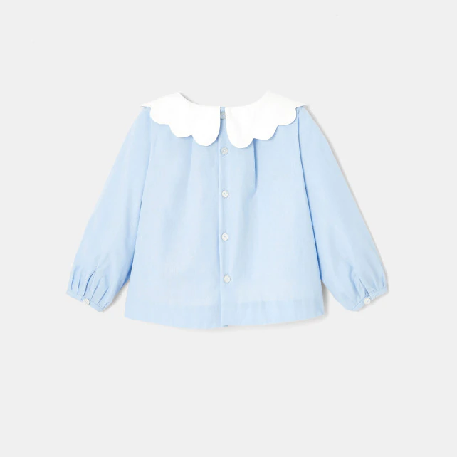 Baby girl cotton thread blouse