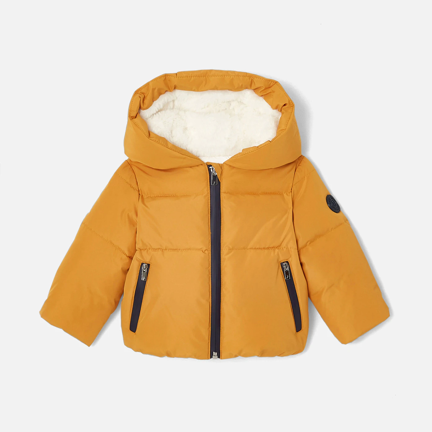 Baby boy mid-length down jacket