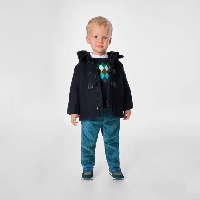 Baby boy duffle coat