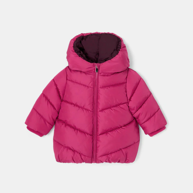 Baby girl down jacket