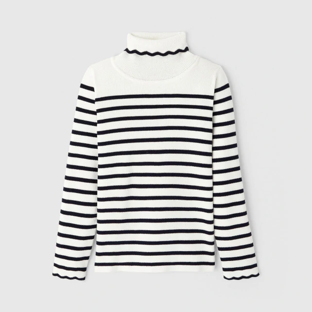 Girl rib sweater