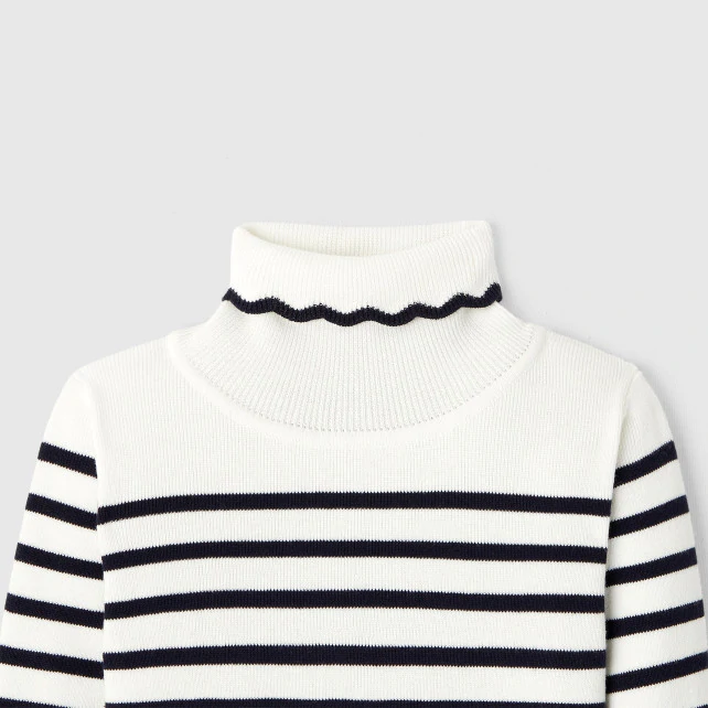 Girl rib sweater