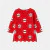 Baby girl beret pattern dress