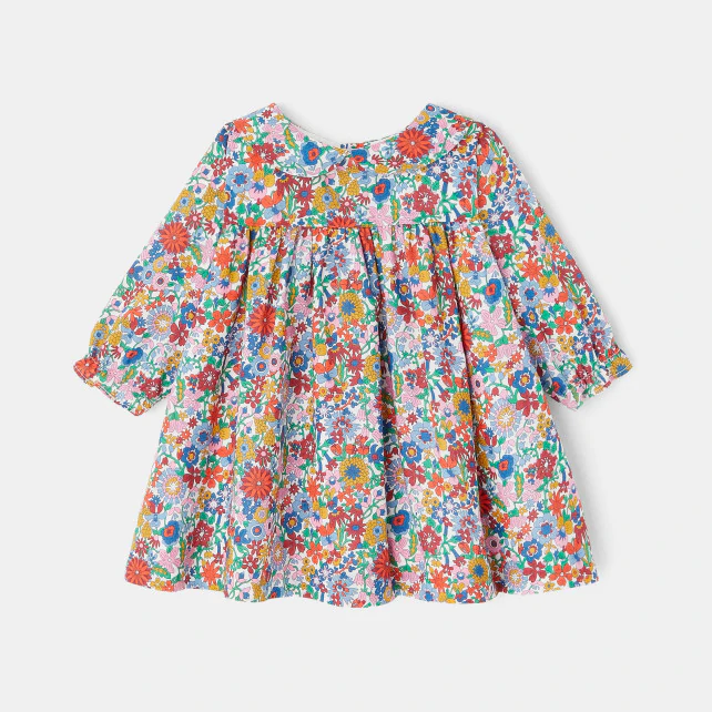 Baby girl Liberty fabric dress