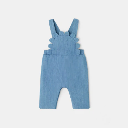 Baby girl denim dungarees