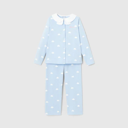 Girl cloud pattern pajamas