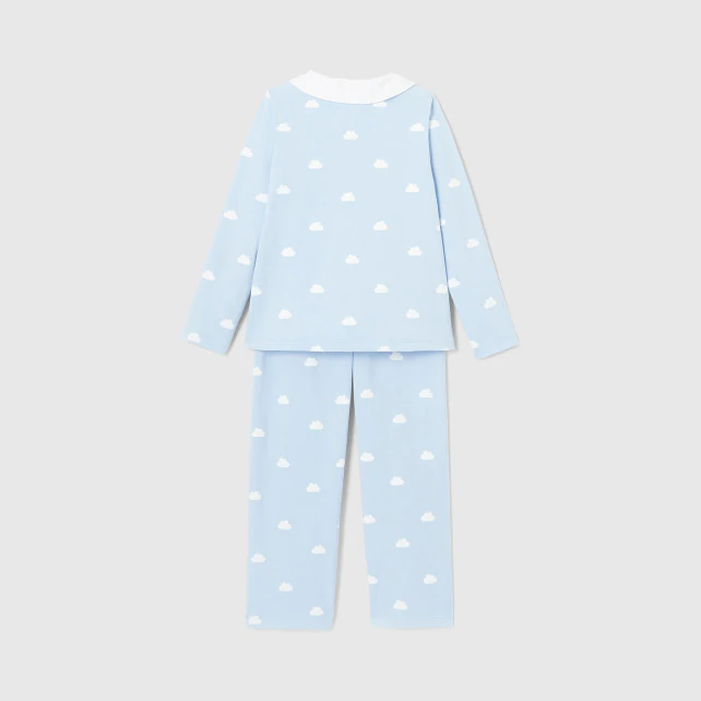 Girl cloud pattern pajamas