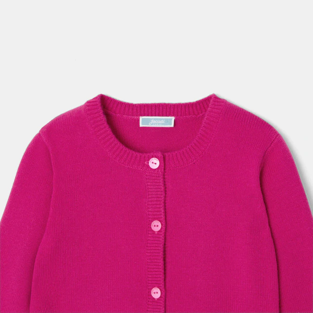 Girl wool cardigan