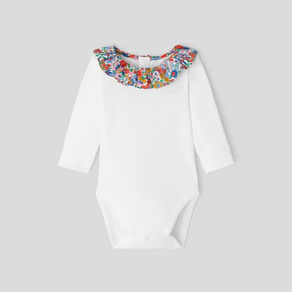 Baby girl long sleeve bodysuit