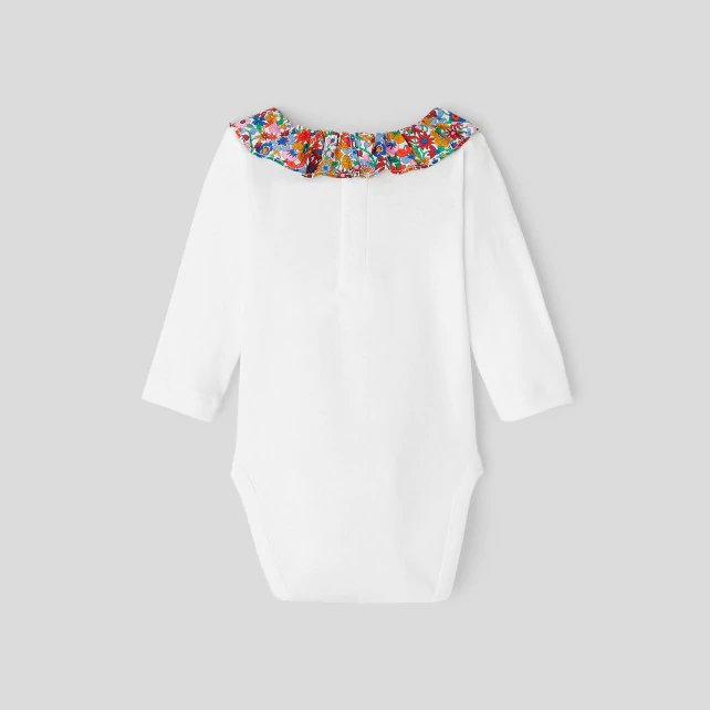 Baby girl long sleeve bodysuit