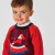 Baby boy intarsia horse jumper