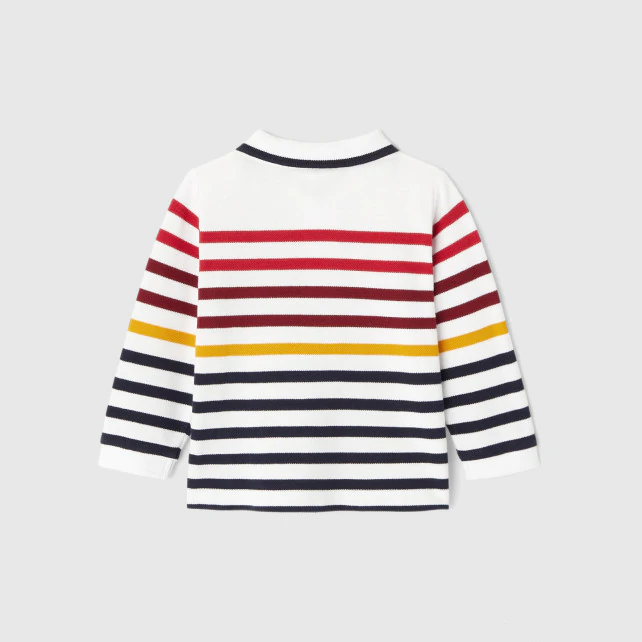 Baby boy long sleeve polo