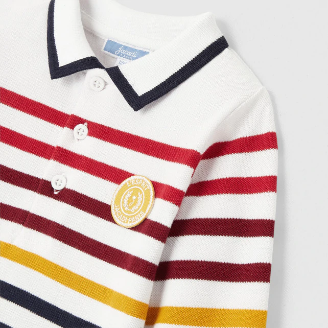 Baby boy long sleeve polo