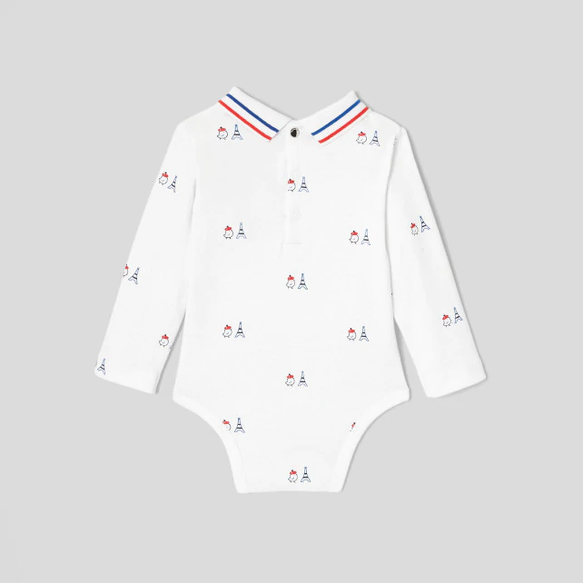 Baby boy long sleeve bodysuit