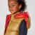 Girl sleeveless down jacket