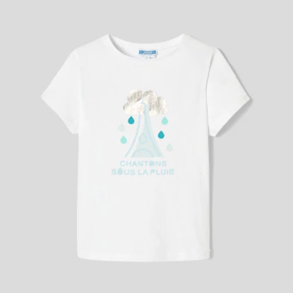 Girl short sleeve T-shirt 