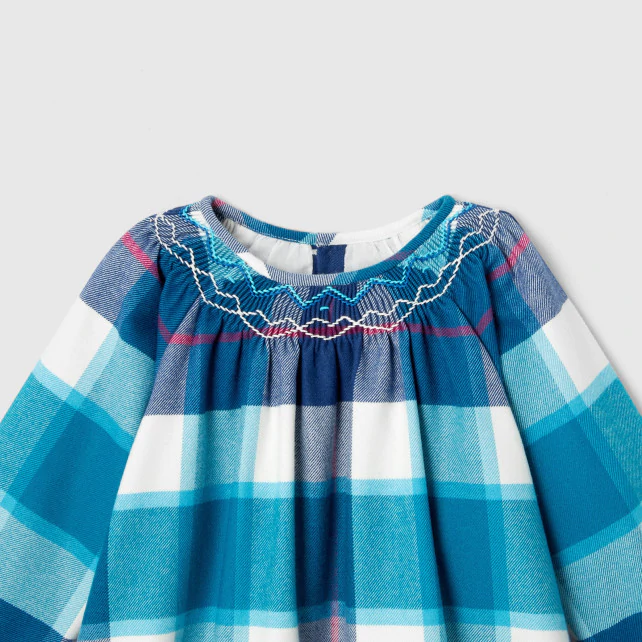 Baby girl flannel dress