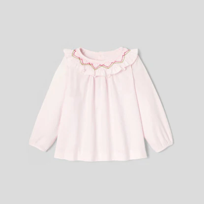 Baby girl twill blouse