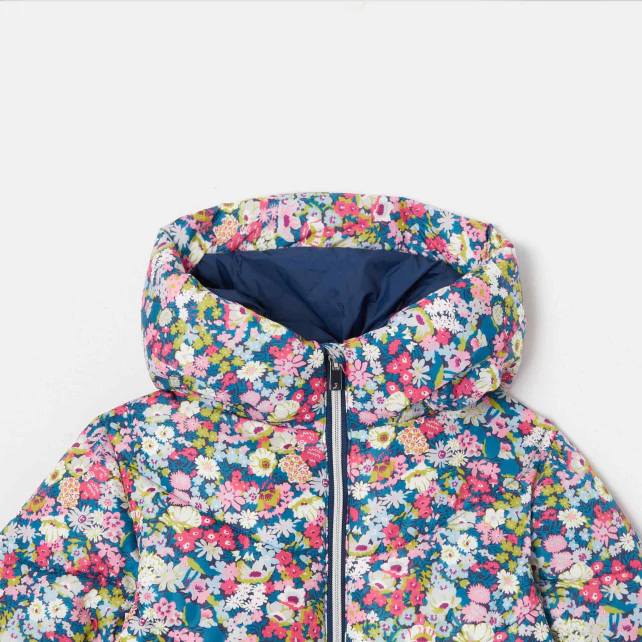 Girl Liberty print down jacket