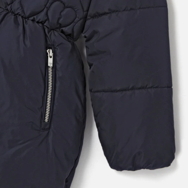 Child girl mid-length down jacket 