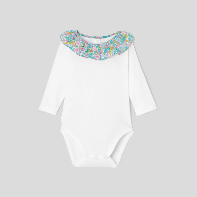 Baby girl long sleeve bodysuit