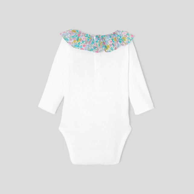 Baby girl long sleeve bodysuit