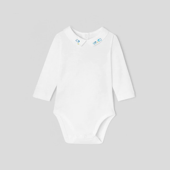 Baby boy long sleeve bodysuit