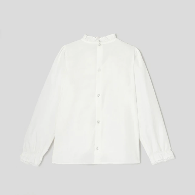 Girl poplin blouse