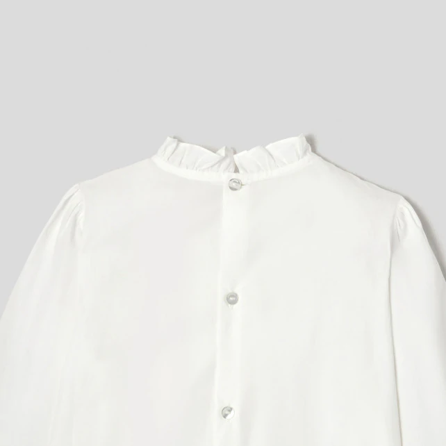 Girl poplin blouse