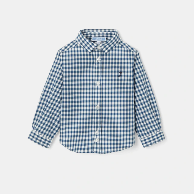 Baby boy checkered shirt