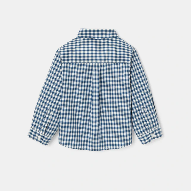 Baby boy checkered shirt