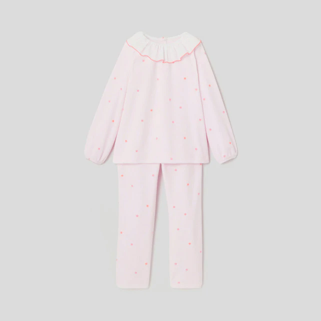 Girl velour pyjamas