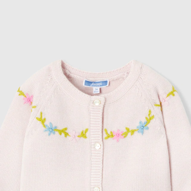 Baby girl wool cardigan