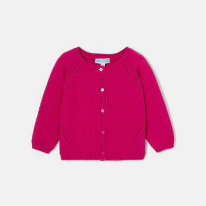 Baby girl wool cardigan