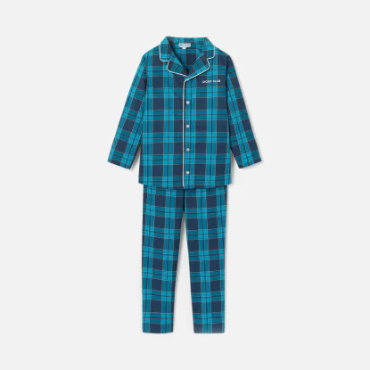 Boy Christmas flannel pajamas