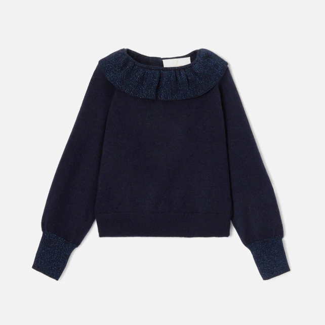 Girl knit sweatshirt