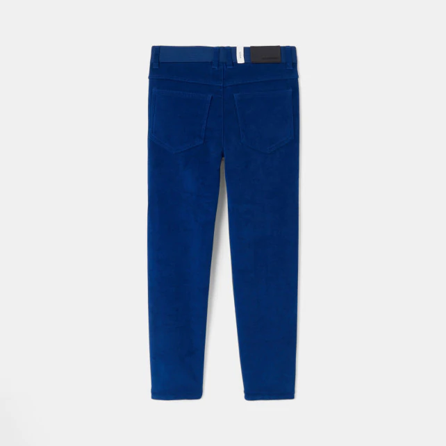 Boy lined velour trousers