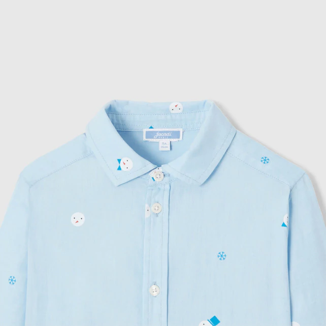 Boy twill shirt