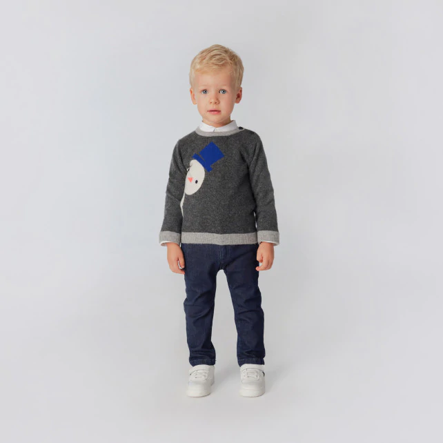 Baby boy cashmere sweater