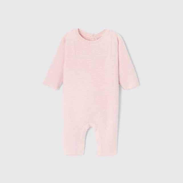 Baby girl cashmere onesie