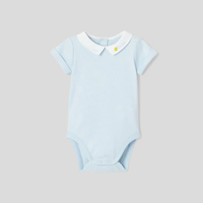 Baby boy short sleeve bodysuit