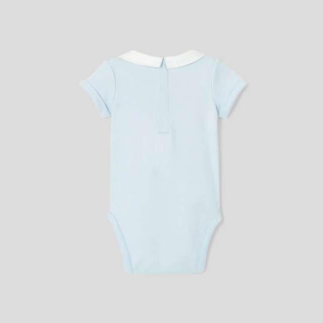 Baby boy short sleeve bodysuit