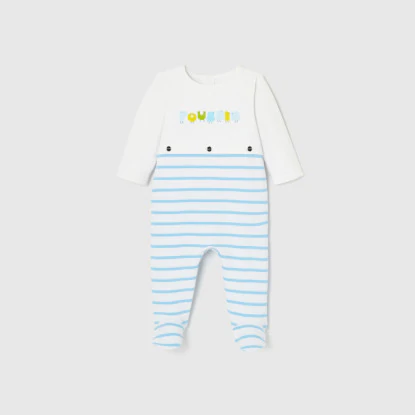 Baby boy fleece pyjamas