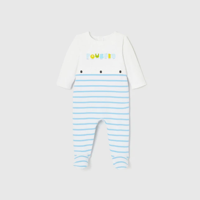 Baby boy fleece pyjamas