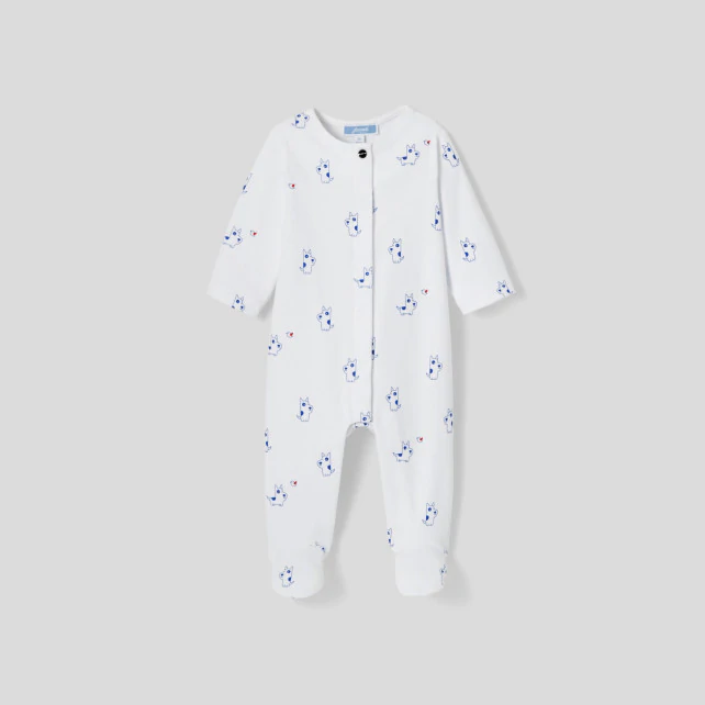 Baby boy fleece pyjamas