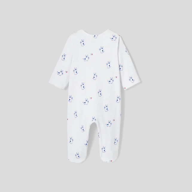 Baby boy fleece pyjamas