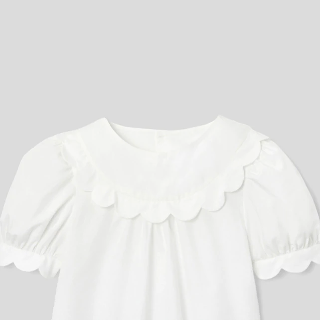 Girl poplin blouse